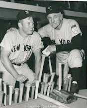 Mickey Mantle & Casey Stengel 1951